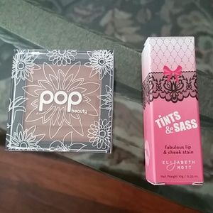NWOT Pop Bronzer and tints and sass tint