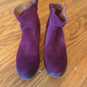 Urban Outfitters suede ankle boots