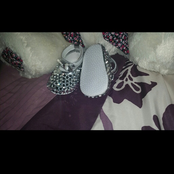 Handmade baby rhinestone shoes walker shoes