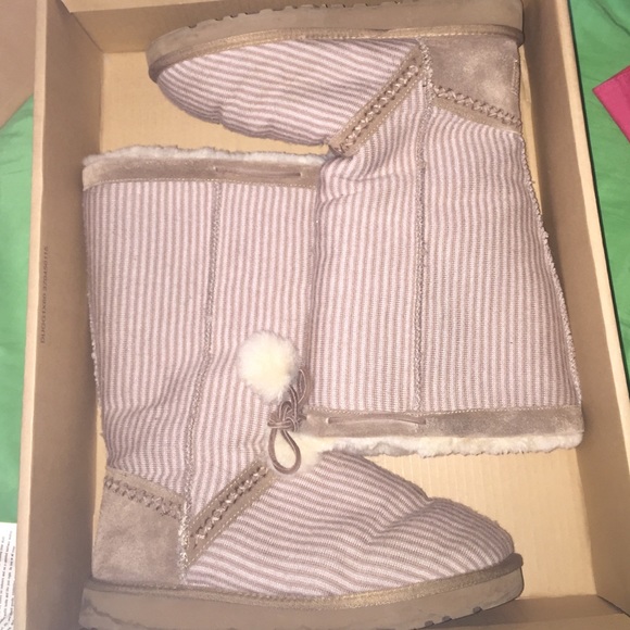 👢Classic Tall Wool Knit Striped