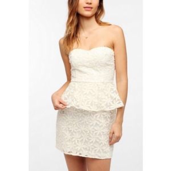 Fitted Peplum Dress! Pins & Needles.