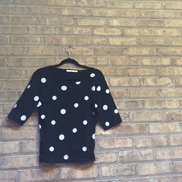 Marshall Field's ❇️ polka dot sweater