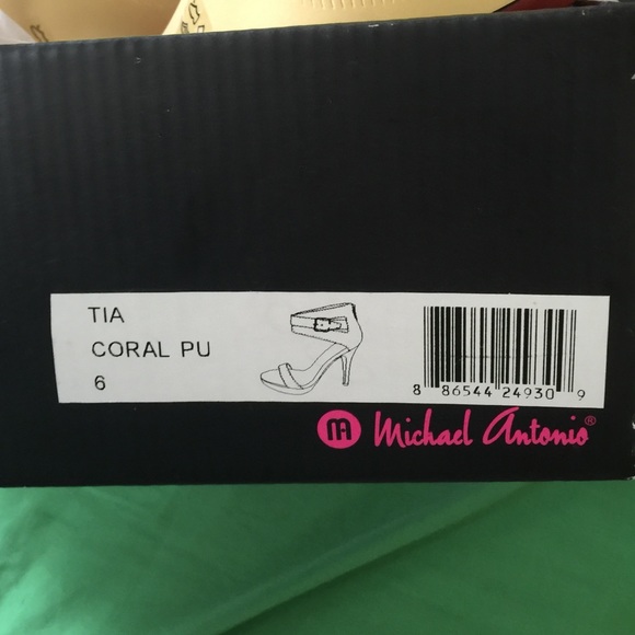 👠Michael Antonio Tia- Coral - Picture 4 of 4