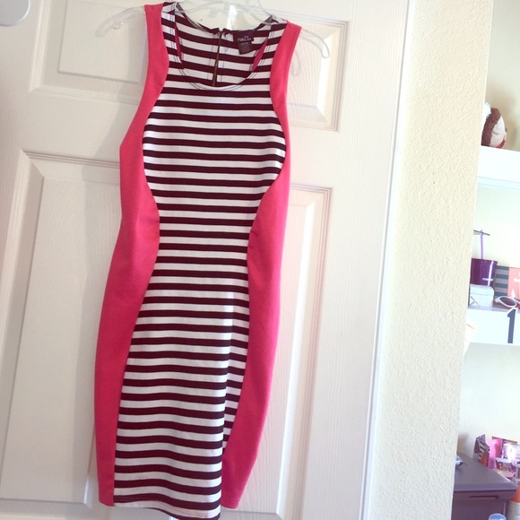 Stripe Bodycon Dress