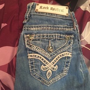 Rock Revival WideLeg Jeans