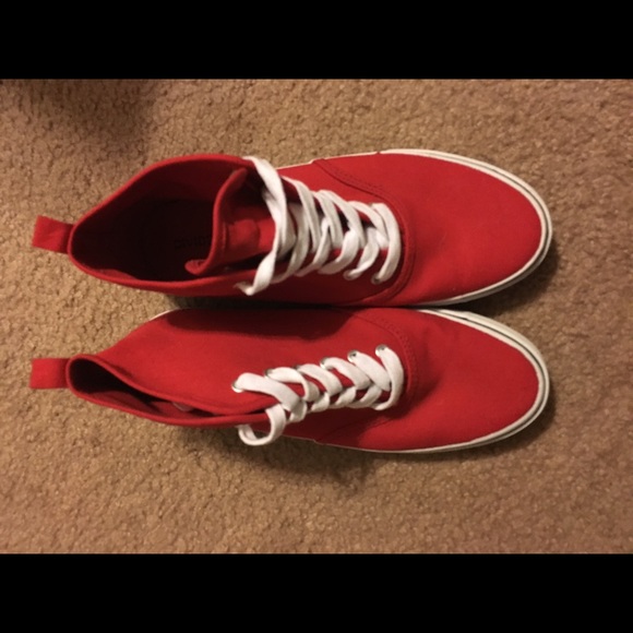 Red high tops