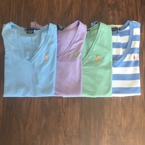 4 Ralph Lauren Polos