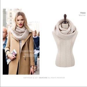 White infinity scarf