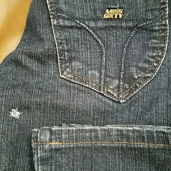 MISS SIXTY straight legged jeans..made in ITALY