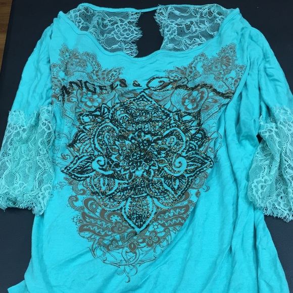 Angels and diamonds shirt from buckle