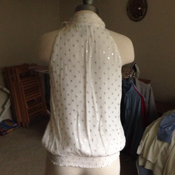 White House Black Market sleeveless blouse - Picture 2 of 4