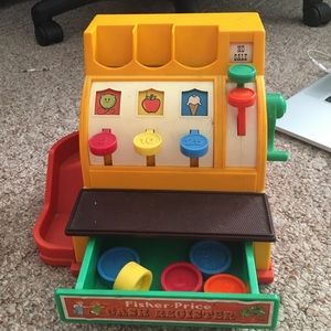 Fisher price kids cash register COINS INCLUDED