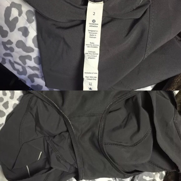 Lululemon grey runsie size 2 - Picture 2 of 4