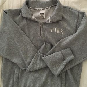 Pink Half Zip