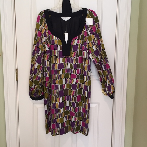 TRINA TURK - NWT silk & cotton dress - size 12