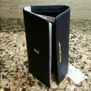 Michael Kors JetSet wallet in navy