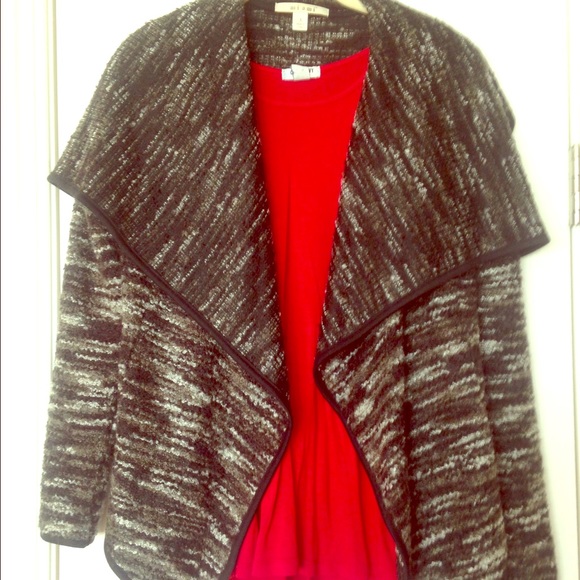 Francesca's open cardigan