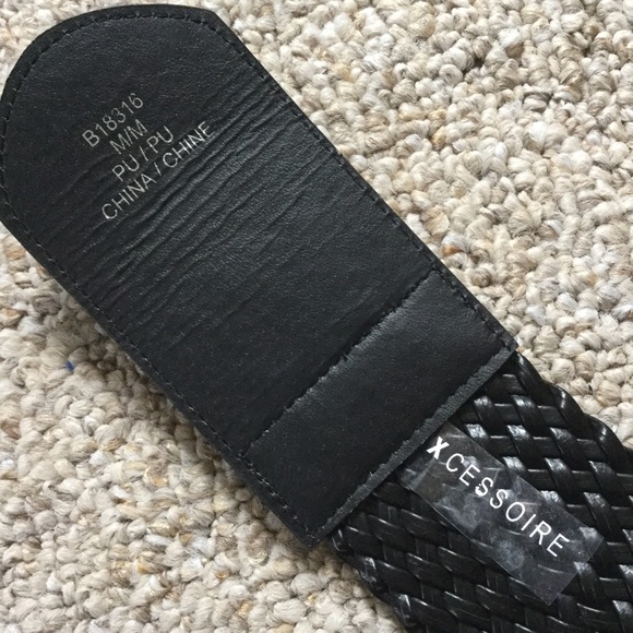 Accessories - ๐๐บ 3in. Black Woven Belt. ๐บ๐ Accessories - ๐๐บ 3in. Black Woven Belt. ๐บ๐