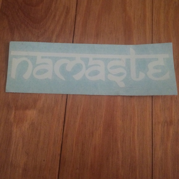 Namaste Decal