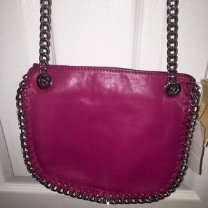 Michael Kors  Leather Chelsea Small Messenger Bag