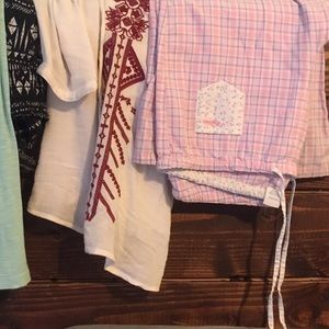 Pink Hollister pajama pants