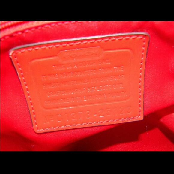 Coach Poppy Flower Scarf Tote 25125 - Picture 4 of 4