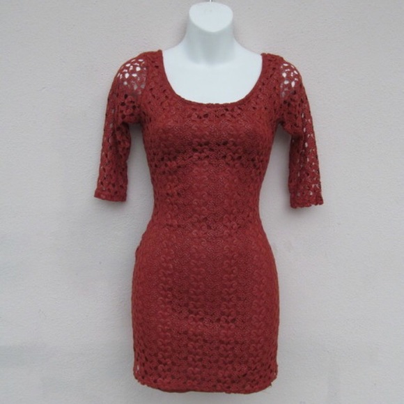 NWT Charlotte Russe crotchet  Dress