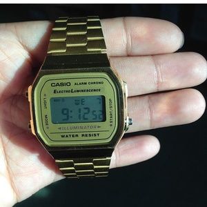 Used gold Casio