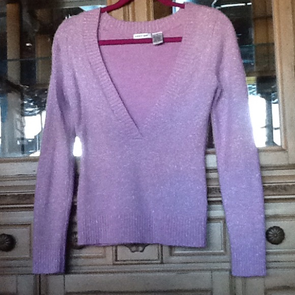 Lavender Sparkle Sweater