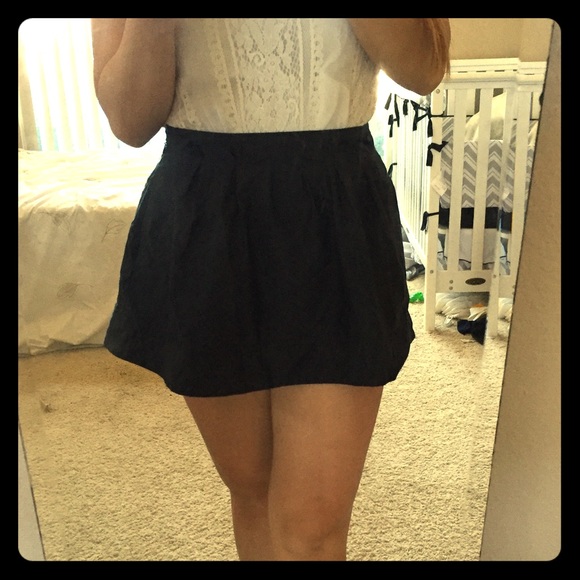 Black skirt