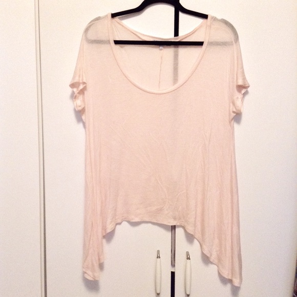 🚫SOLD🚫 Asymmetrical Short Sleeve Top