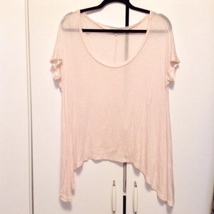 🚫SOLD🚫 Asymmetrical Short Sleeve Top