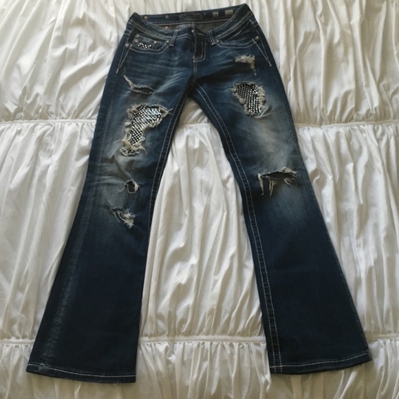 Miss Me jeans, Easy Boot size 26 JE5422ER