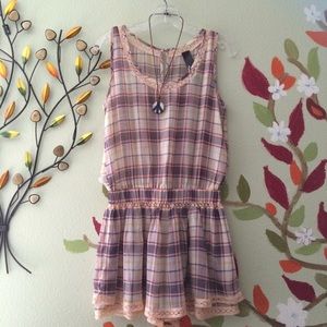 NEW Plaid romper