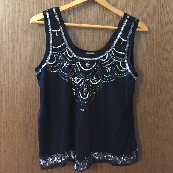 Angie embellished tank