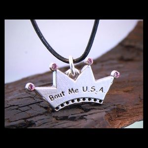 Sterling silver handmade, cancer awareness.