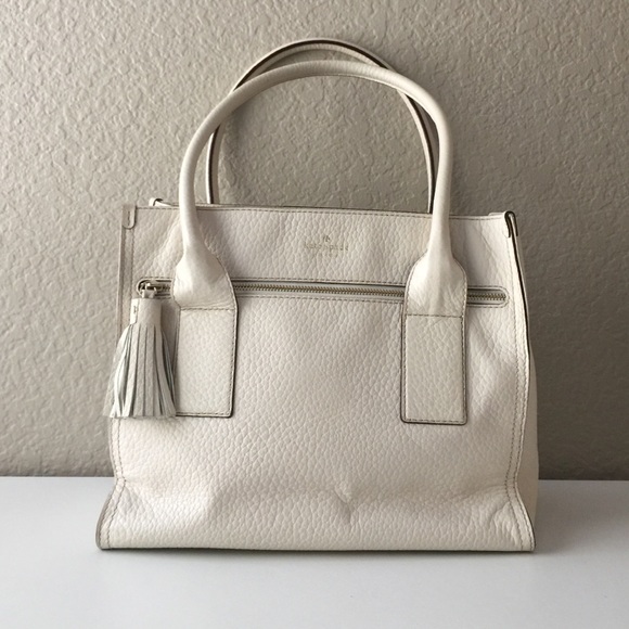 White Kate spade medium tote