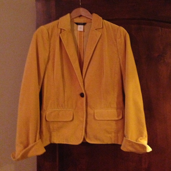 J Crew velvet blazer