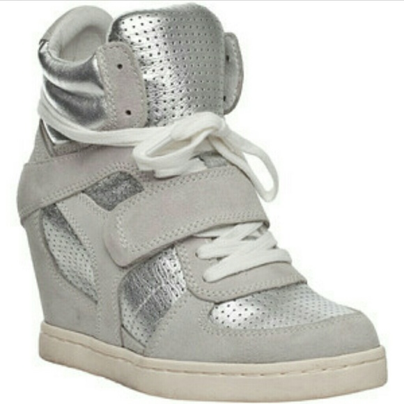 Ash silver/white sneakers size 39