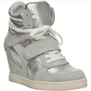 Ash silver/white sneakers size 39