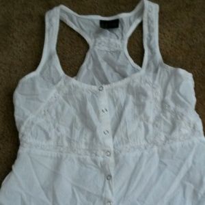 Button up tank