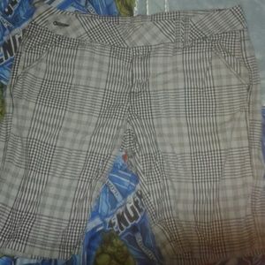 Plaid shorts