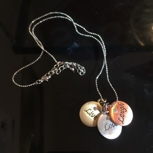 Live, Laugh, Love Necklace