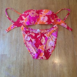 Victoria Secret floral bikini