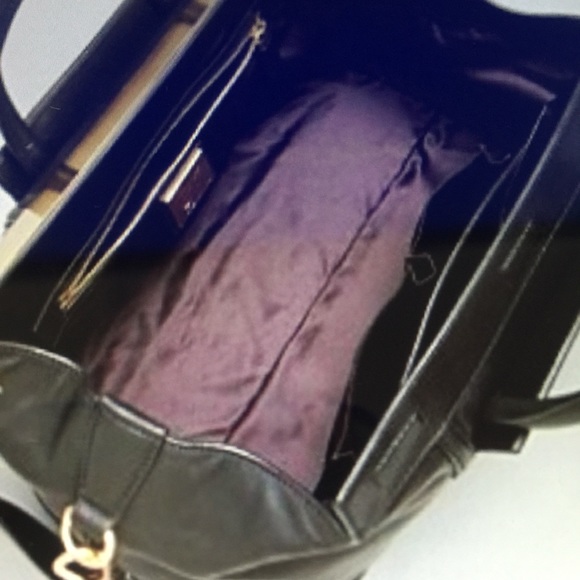 B Brian Atwood black leather handbag Authentic - Picture 2 of 3