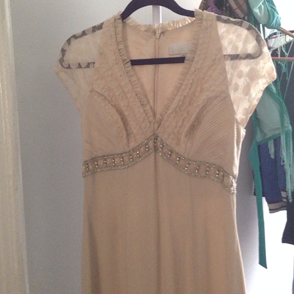 Vintage style Badgley Mischka dress.