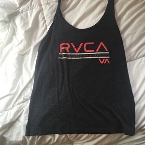 Rvca grey tank top