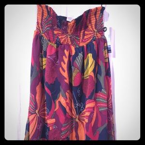 Roxy strapless dress