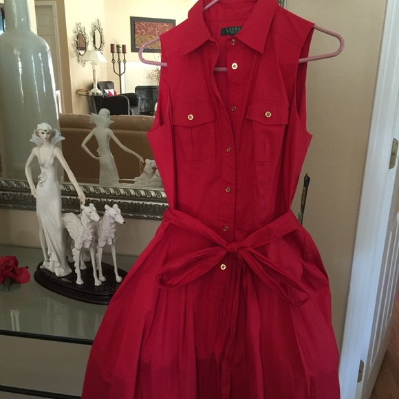 Beautiful red dress