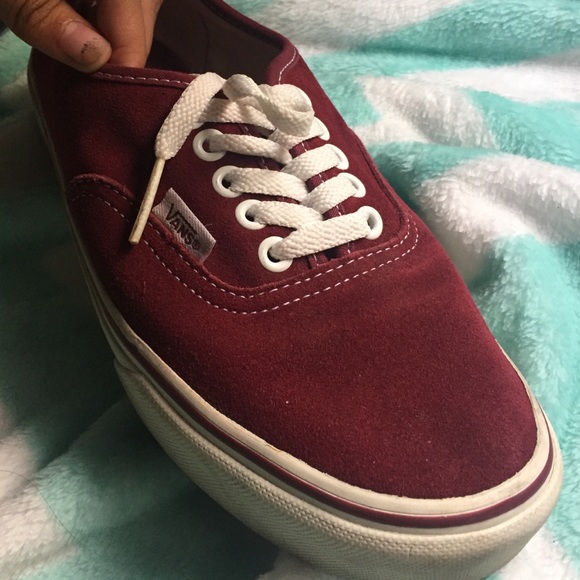 VANS maroon